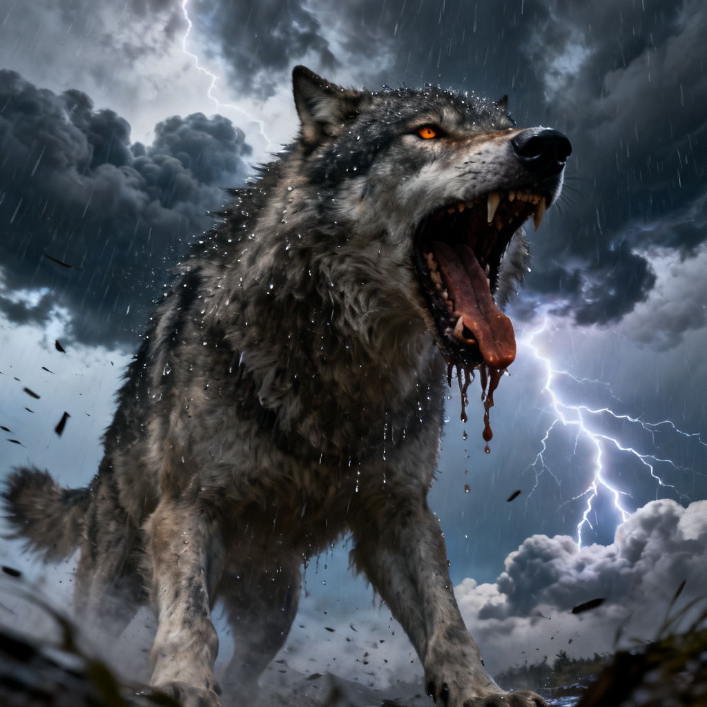Fenrir wolf