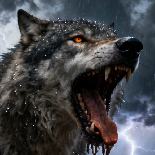 Fenrir wolf